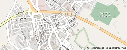 Mappa Sciacca