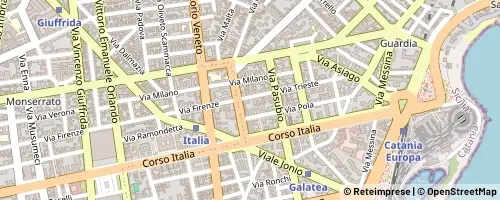Mappa Catania