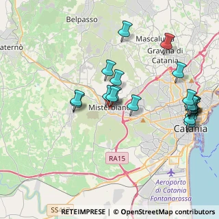 Mappa Via Palestro, 95045 Misterbianco CT, Italia (4.7965)