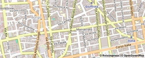 Mappa Catania