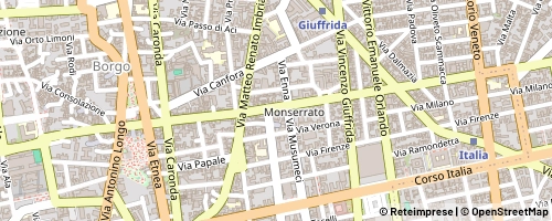 Mappa Catania