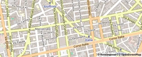 Mappa Catania