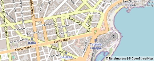 Mappa Catania