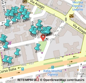 Mappa Via Teramo, 95127 Catania CT, Italia (0.06207)