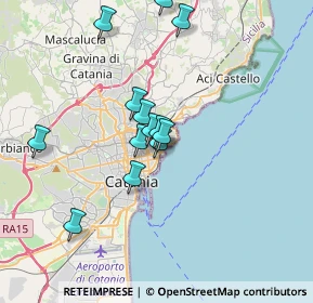 Mappa Via Teramo, 95127 Catania CT, Italia (3.39385)