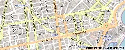 Mappa Catania