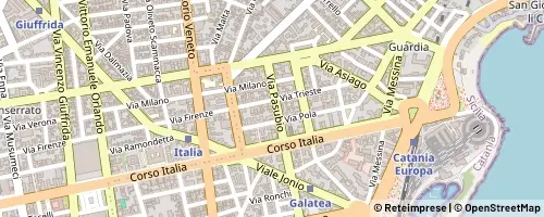 Mappa Catania