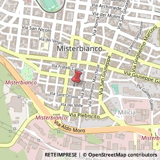 Mappa Via manzoni 12, 95040 Misterbianco, Catania (Sicilia)