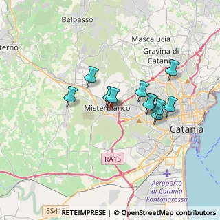 Mappa Via Luigi Pirandello, 95045 Misterbianco CT, Italia (3.18091)
