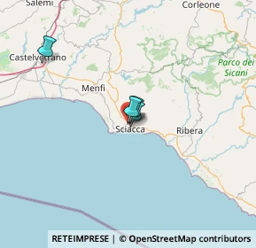 Mappa Via Brigadiere Nastasi, 92019 Sciacca AG, Italia (32.84727)