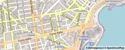 Mappa Catania