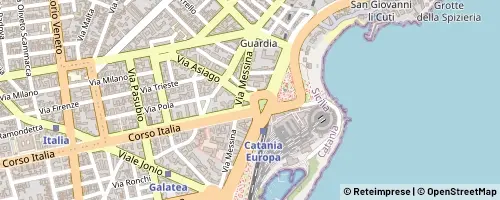 Mappa Catania