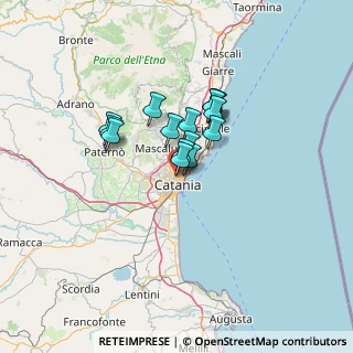 Mappa Via Canfora, 95122 Catania CT, Italia (9.536)