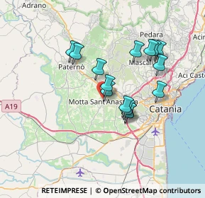 Mappa Via Teocrito, 95040 Motta Sant'Anastasia CT, Italia (6.66133)