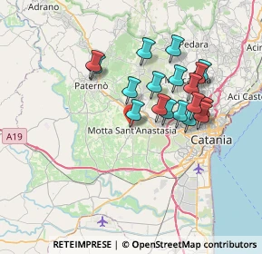 Mappa Via Teocrito, 95040 Motta Sant'Anastasia CT, Italia (6.93278)