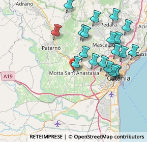 Mappa Via Teocrito, 95040 Motta Sant'Anastasia CT, Italia (9.233)