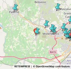 Mappa Via Teocrito, 95040 Motta Sant'Anastasia CT, Italia (7.082)