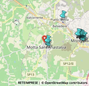 Mappa Via Teocrito, 95040 Motta Sant'Anastasia CT, Italia (2.89667)