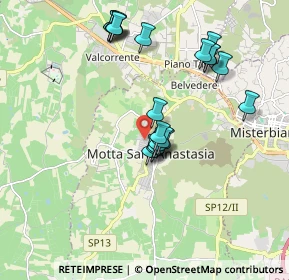 Mappa Via Teocrito, 95040 Motta Sant'Anastasia CT, Italia (2.0095)