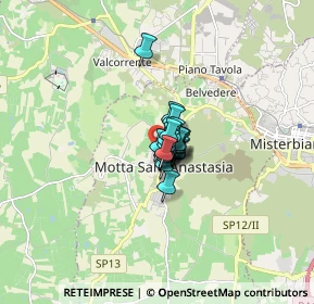 Mappa Via Teocrito, 95040 Motta Sant'Anastasia CT, Italia (0.6205)