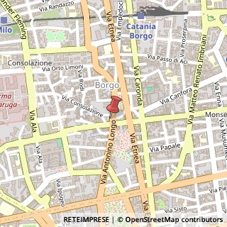 Mappa Piazza Cavour, 14, 95125 Catania, Catania (Sicilia)
