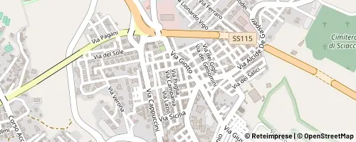 Mappa Sciacca