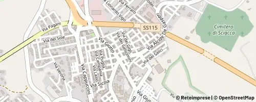 Mappa Sciacca