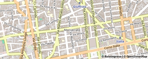Mappa Catania