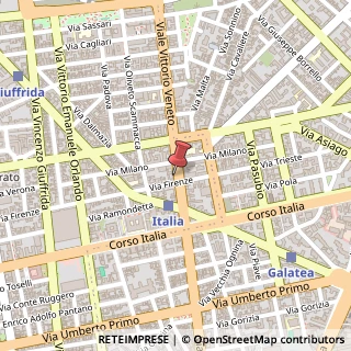 Mappa Viale Vittorio Veneto, 9, 95127 Catania, Catania (Sicilia)