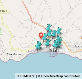 Mappa Via Nocera Inferiore, 92019 Sciacca AG, Italia (1.35417)