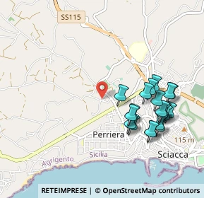 Mappa Via Nocera Inferiore, 92019 Sciacca AG, Italia (1.159)