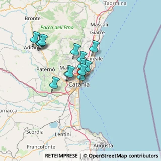 Mappa PARCHEGGIO GRATUITO RISERVATO AI SIGG. CLIENTI, 95127 Catania CT, Italia (12.10214)