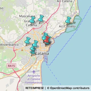 Mappa PARCHEGGIO GRATUITO RISERVATO AI SIGG. CLIENTI, 95127 Catania CT, Italia (2.70583)
