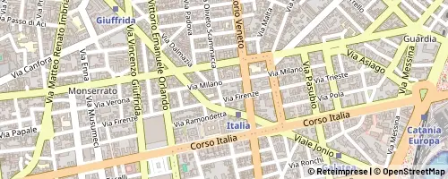 Mappa Catania