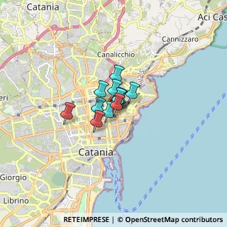 Mappa PARCHEGGIO GRATUITO RISERVATO AI SIGG. CLIENTI, 95127 Catania CT, Italia (0.71083)
