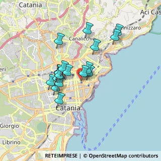 Mappa PARCHEGGIO GRATUITO RISERVATO AI SIGG. CLIENTI, 95127 Catania CT, Italia (1.61556)