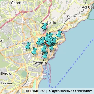 Mappa PARCHEGGIO GRATUITO RISERVATO AI SIGG. CLIENTI, 95127 Catania CT, Italia (0.87353)