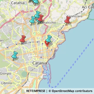 Mappa PARCHEGGIO GRATUITO RISERVATO AI SIGG. CLIENTI, 95127 Catania CT, Italia (3.37769)
