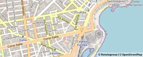 Mappa Catania