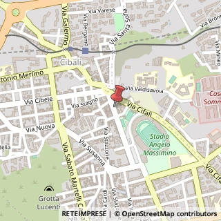 Mappa Via Cantone, 29 a, 95123 Catania, Catania (Sicilia)