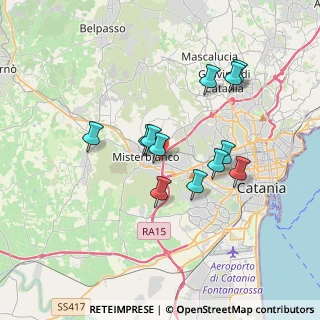 Mappa Via Agostino Condorelli, 95045 Misterbianco CT, Italia (3.44)