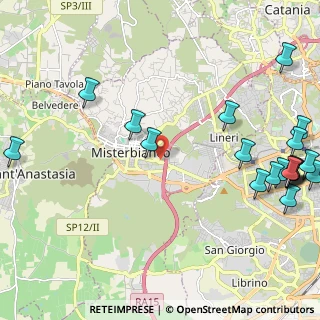Mappa Via Agostino Condorelli, 95045 Misterbianco CT, Italia (3.45)