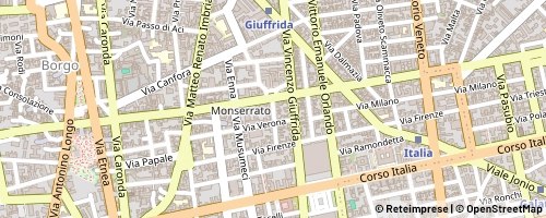Mappa Catania