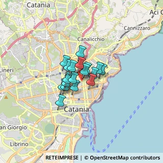 Mappa Via Benedetto Guzzardi, 95127 Catania CT, Italia (0.97333)