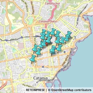 Mappa Via Benedetto Guzzardi, 95127 Catania CT, Italia (0.599)