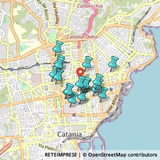 Mappa Via Benedetto Guzzardi, 95127 Catania CT, Italia (0.68)