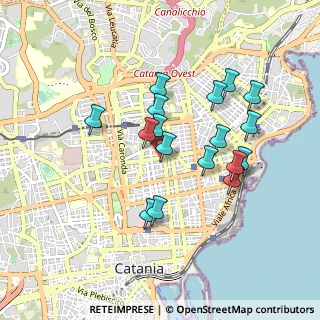 Mappa Via Benedetto Guzzardi, 95127 Catania CT, Italia (0.90941)