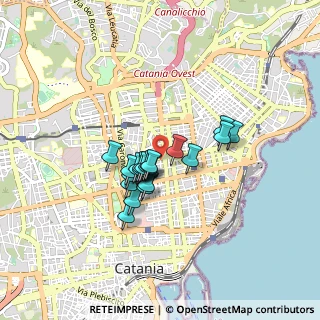 Mappa Via Benedetto Guzzardi, 95127 Catania CT, Italia (0.6645)