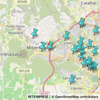 Mappa Via Caduti di Crimea, 95045 Misterbianco CT, Italia (3.1555)