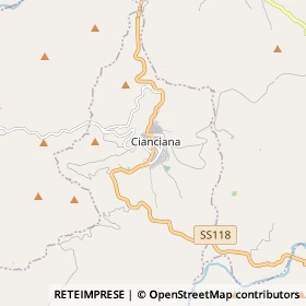 Mappa Cianciana